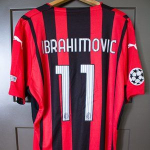 Men's Puma AC Milan Jersey: IBRAHIMOVIC #11